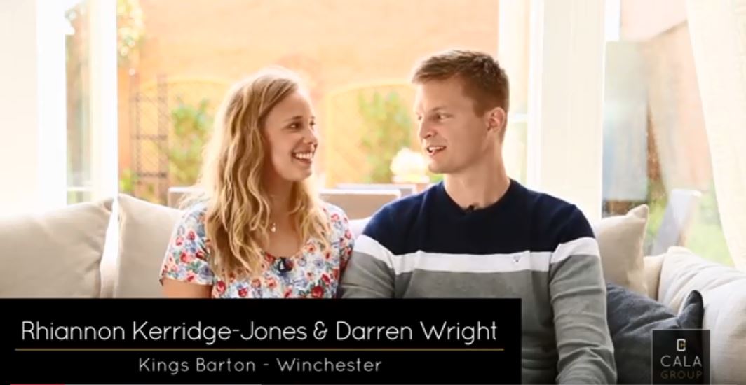 Rhiannon and Darren share their purchasing experience in Kings Barton in Winchester