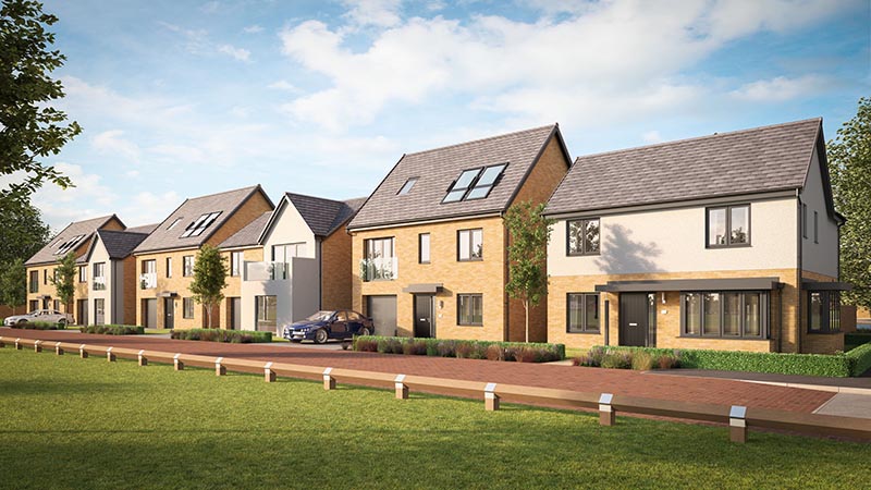 First Homes Unveiled At Waverley Development - new-homes