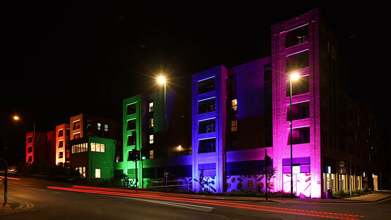 Developer Marks Pride Week At Hackbridge Site