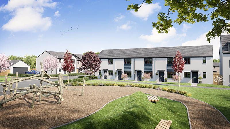 New Home Designs Introduced At Midlothian Scheme