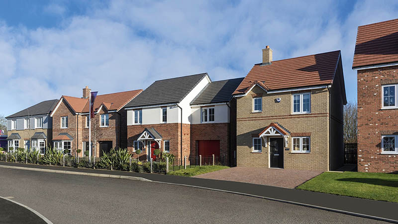 Final Homes At Wingate Development