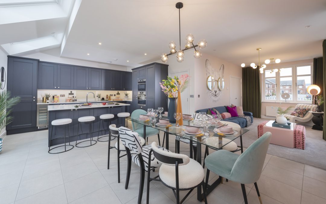 The Darcy Living Room, Heyford Park’s Show Homes