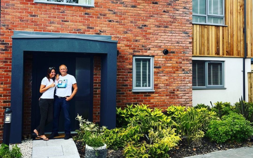 Couple quit costly home renovations for low-maintenance new build home