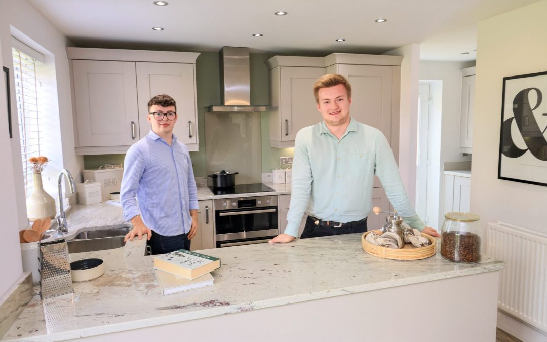 New build buying scheme helps Durham couple buy a house with a low deposit 